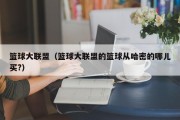 篮球大联盟（篮球大联盟的篮球从哈密的哪儿买?）