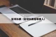 篮球孙鹏（篮球孙鹏是哪里人）