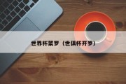 世界杯菜罗（世俱杯开罗）