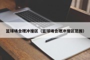 篮球场合理冲撞区（篮球场合理冲撞区范围）