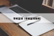 李昕篮球（李昕篮球视频）
