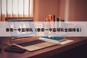 泰安一中篮球队（泰安一中篮球队全国排名）