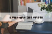 世界杯分档积分（世界杯积分表）